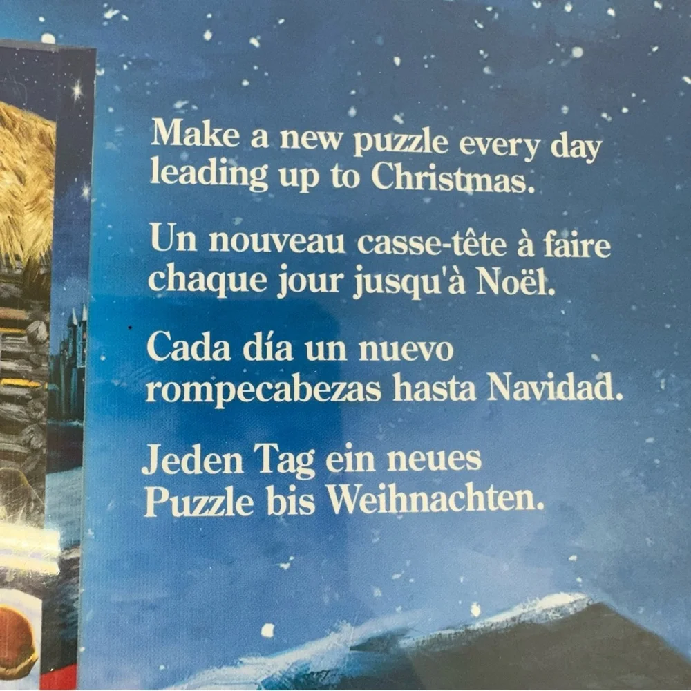 Nativity Advent Calendar: 24 Jigsaw Puzzles new  Christmas gift